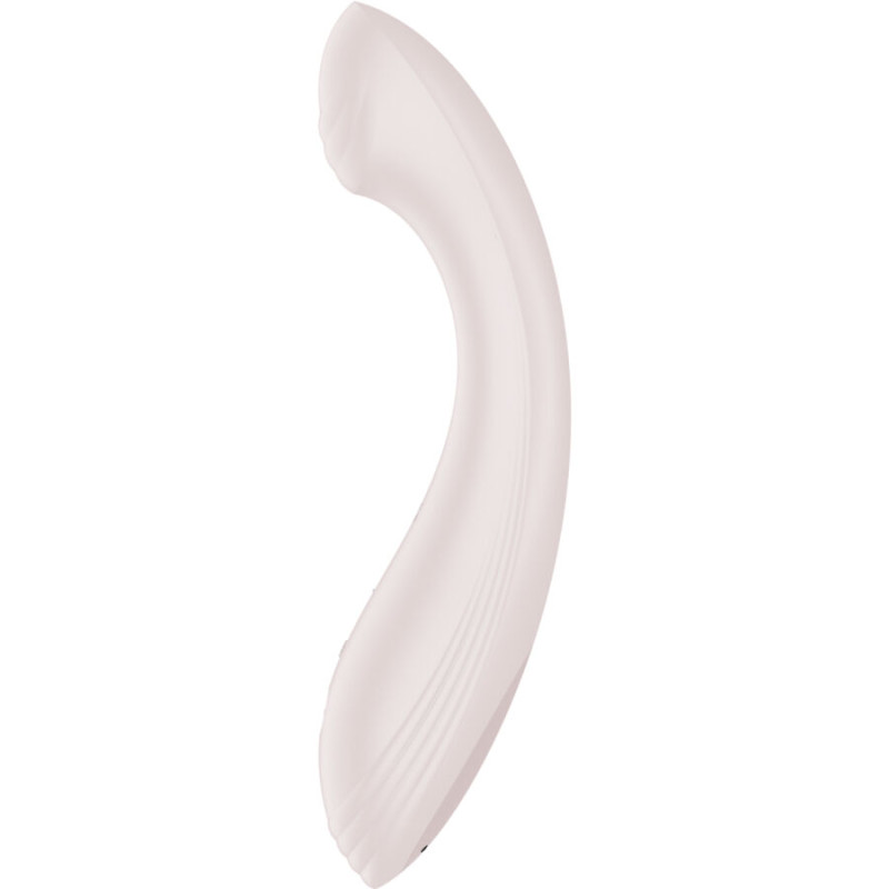 SATISFYER G FORCE ESTIMULADOR VIBRADOR PUNTO G BEIGE