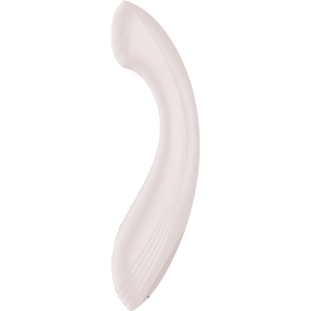 SATISFYER G FORCE ESTIMULADOR VIBRADOR PUNTO G BEIGE