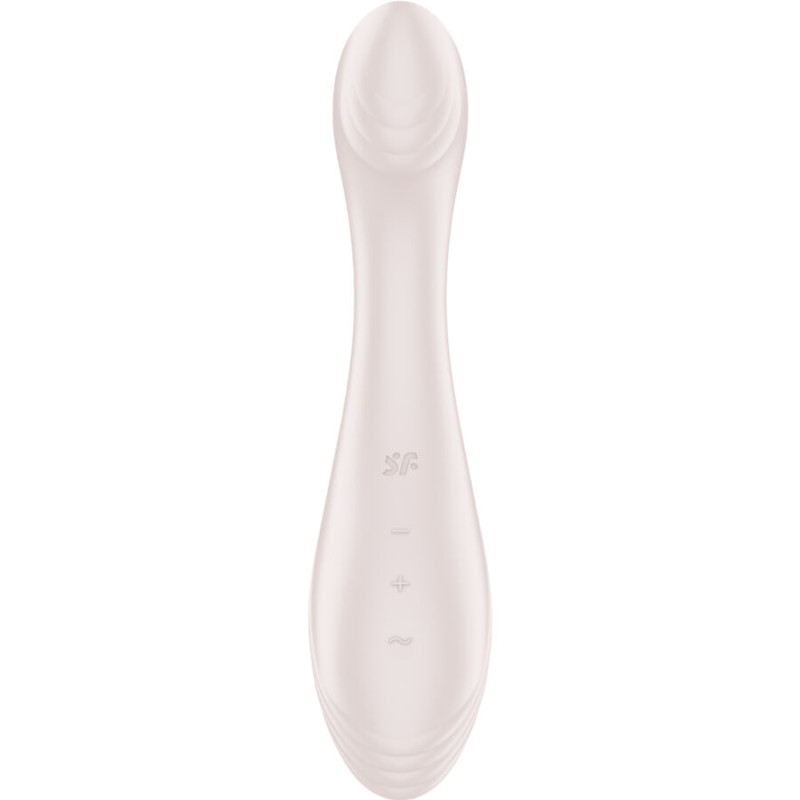 SATISFYER G FORCE ESTIMULADOR VIBRADOR PUNTO G BEIGE