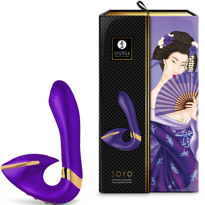 SHUNGA SOYO MASAJEADOR INTIMO VIOLETA