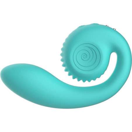 SNAIL VIBE GIZI ESTIMULADOR DUAL TURQUESA