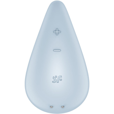 SATISFYER DEW DROP VIBRADOR LAY ON AZUL