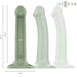INTENSE BECCA VIBRADOR CON VENTOSA 10 VIBRACIONES VERDE CONTROL REMOTO 2