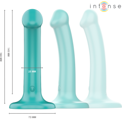 INTENSE KATIE VIBRADOR CON VENTOSA 10 VIBRACIONES AZUL OSCURO CONTROL REMOTO 2