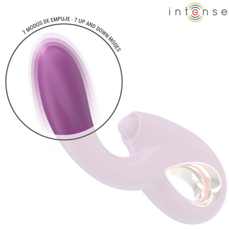 INTENSE LALI VIBRADOR PUNTO G MULTIFUNCION ESTIMULACION EMPUJE VIBRACION MORADO