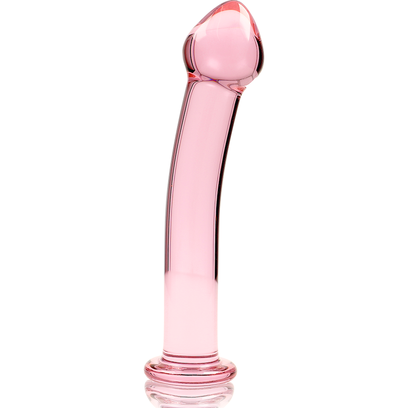 NEBULA SERIES BY IBIZA MODELO 11 DILDO CRISTAL ROSA 16 CM O 3 CM