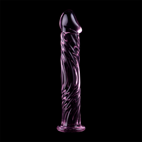 NEBULA SERIES BY IBIZA MODELO 12 DILDO CRISTAL ROSA 17 CM O 35 CM