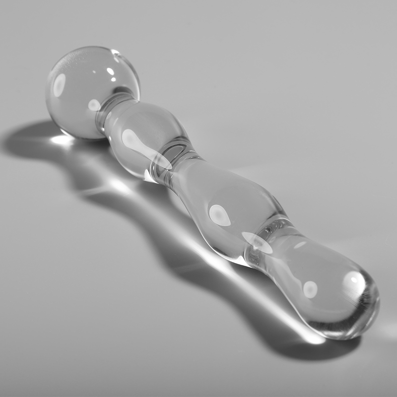 NEBULA SERIES BY IBIZA MODELO 13 DILDO CRISTAL TRANSPARENTE 18 CM O 35 CM