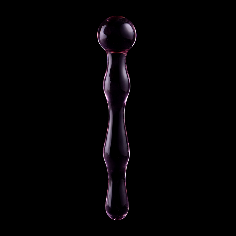 NEBULA SERIES BY IBIZA MODELO 13 DILDO CRISTAL ROSA 18 CM O 35 CM