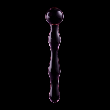 NEBULA SERIES BY IBIZA MODELO 13 DILDO CRISTAL ROSA 18 CM O 35 CM