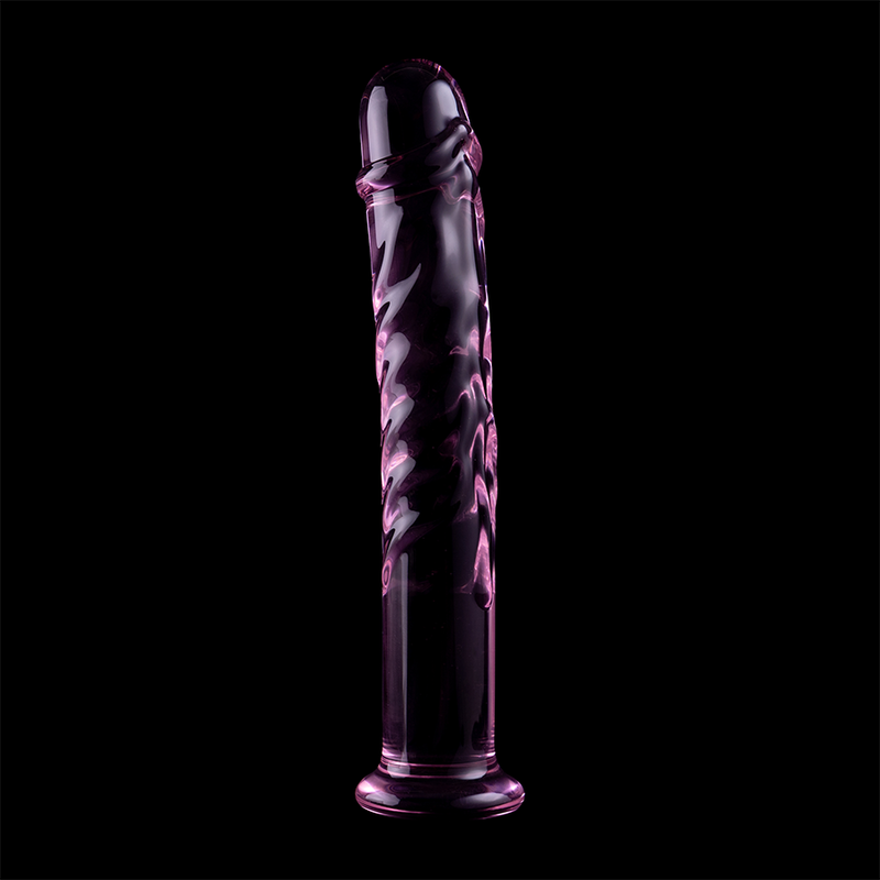 NEBULA SERIES BY IBIZA MODELO 16 DILDO CRISTAL ROSA 185 CM O 3 CM
