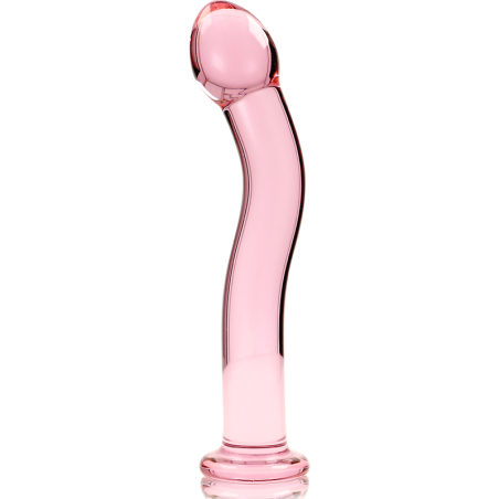 NEBULA SERIES BY IBIZA MODELO 18 DILDO CRISTAL ROSA 185 CM O 35 CM