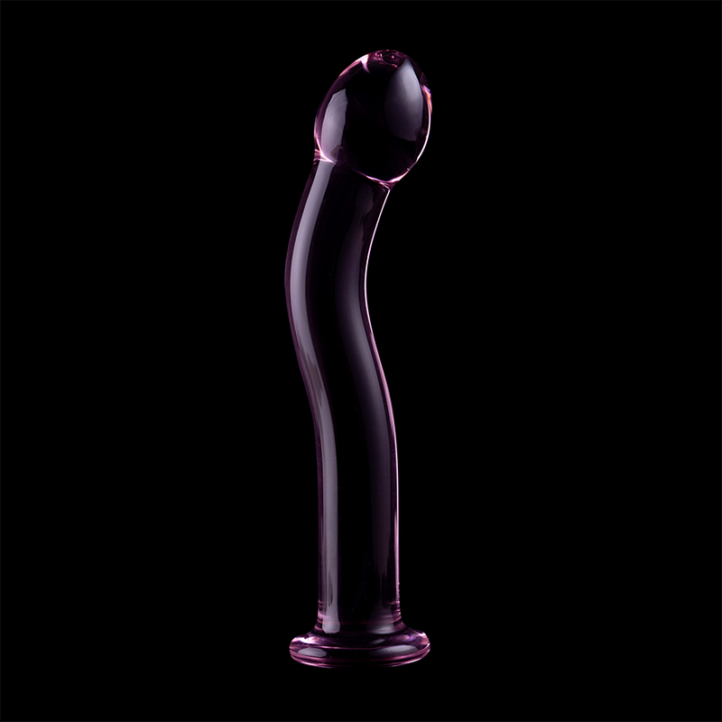NEBULA SERIES BY IBIZA MODELO 18 DILDO CRISTAL ROSA 185 CM O 35 CM