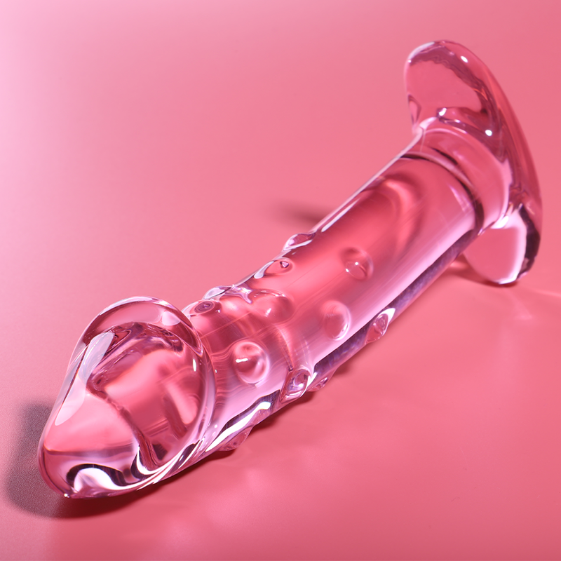 NEBULA SERIES BY IBIZA MODELO 19 DILDO CRISTAL ROSA 185 CM O 4 CM