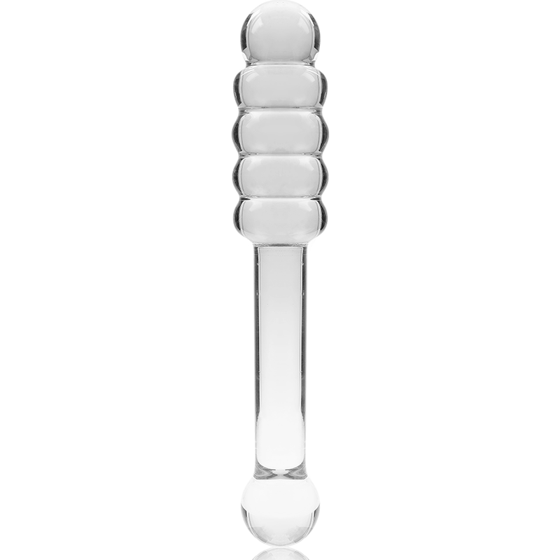 NEBULA SERIES BY IBIZA MODELO 20 DILDO CRISTAL TRANSPARENTE 205 CM O 3 CM