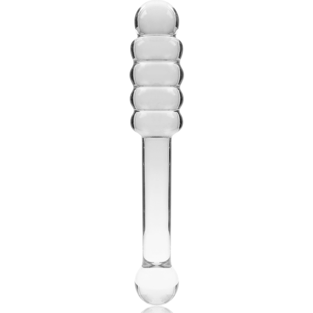NEBULA SERIES BY IBIZA MODELO 20 DILDO CRISTAL TRANSPARENTE 205 CM O 3 CM