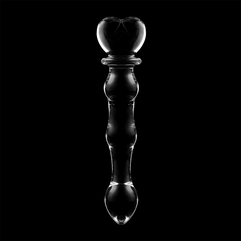 NEBULA SERIES BY IBIZA MODELO 21 DILDO CRISTAL TRANSPARENTE 205 CM O 35 CM