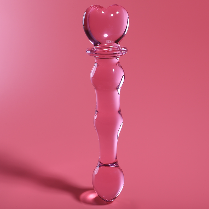 NEBULA SERIES BY IBIZA MODELO 21 DILDO CRISTAL ROSA 205 CM O 35 CM