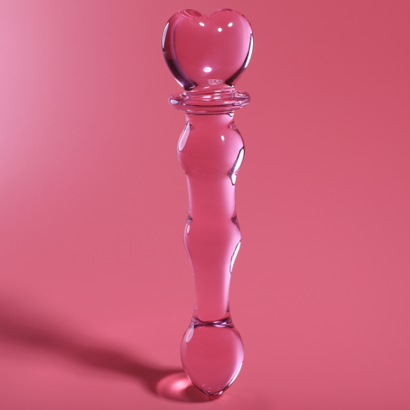 NEBULA SERIES BY IBIZA MODELO 21 DILDO CRISTAL ROSA 205 CM O 35 CM