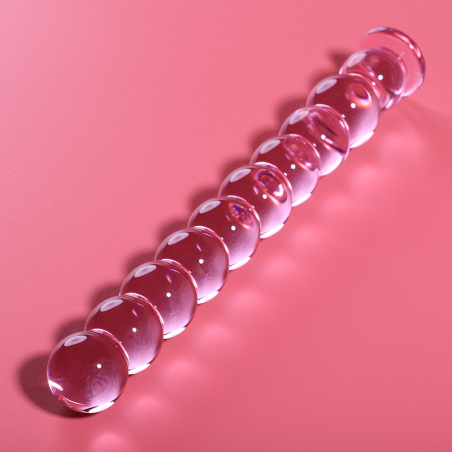 NEBULA SERIES BY IBIZA MODELO 22 DILDO CRISTAL ROSA 215 CM O 25 CM