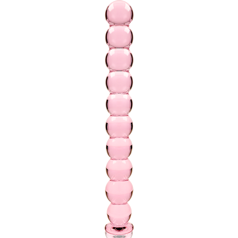 NEBULA SERIES BY IBIZA MODELO 22 DILDO CRISTAL ROSA 215 CM O 25 CM