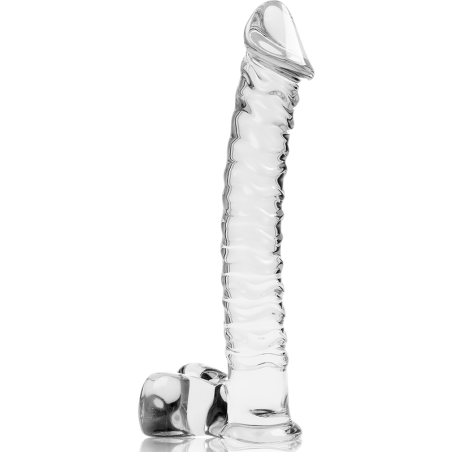 NEBULA SERIES BY IBIZA MODELO 23 DILDO CRISTAL TRANSPARENTE 215 CM O 4 CM