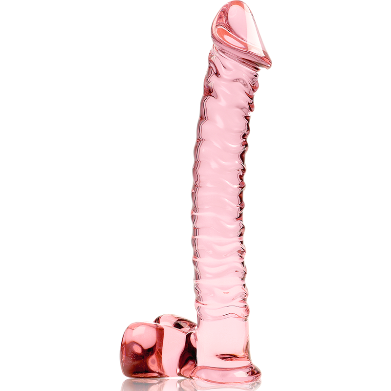 NEBULA SERIES BY IBIZA MODELO 23 DILDO CRISTAL ROSA 215 CM O 4 CM