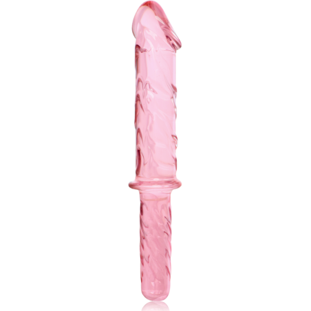 NEBULA SERIES BY IBIZA MODELO 24 DILDO CRISTAL ROSA 285 CM O 5 CM