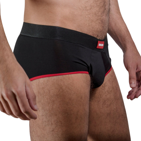 MACHO MS24R CALZONCILLO BRIEF DARK ROJO S