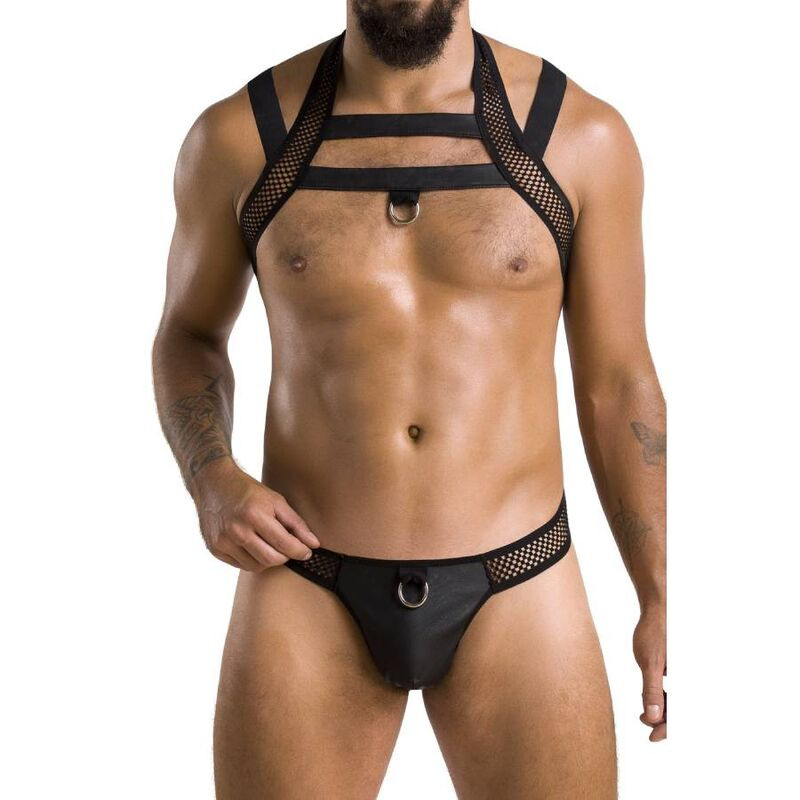 PASSION 043 SET JACOB NEGRO L XL