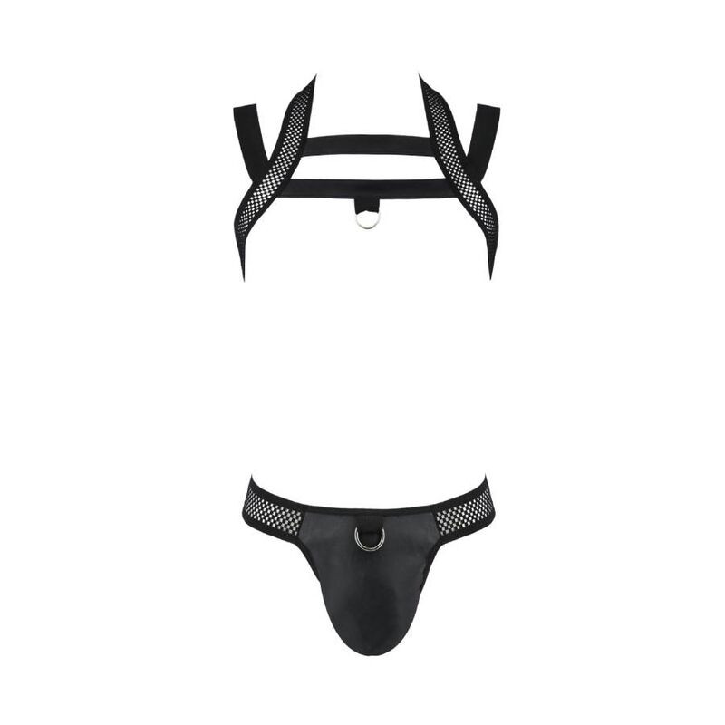 PASSION 043 SET JACOB NEGRO L XL