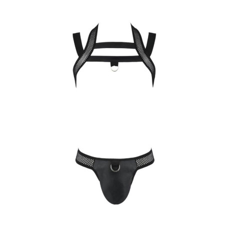 PASSION 043 SET JACOB NEGRO L XL