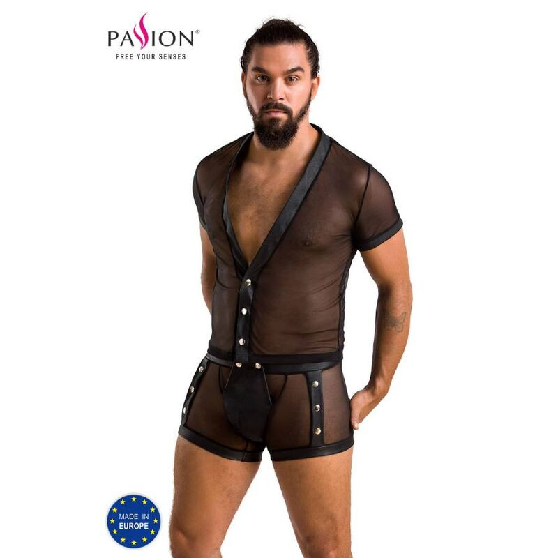 PASSION 052 SET MICHAEL NEGRO L XL