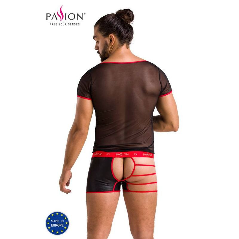PASSION 055 SET MARK NEGRO L XL