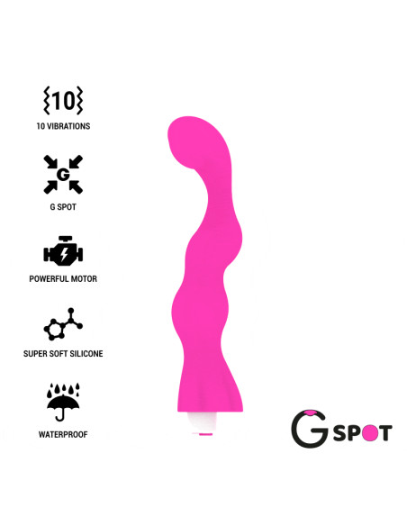 G SPOT GEORGE VIBRADOR PUNTO G ROSA CHICLE