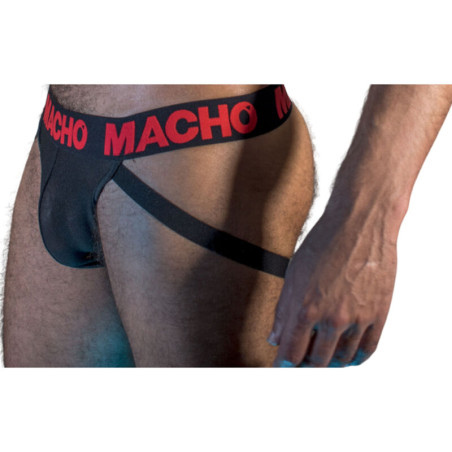 MACHO MX26X2 JOCK NEGRO ROJO S