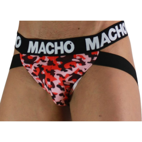 MACHO MX28MR JOCK MILITAR ROJO S