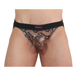 BURN 002 JOCK SNAKE NEGRO XL 2