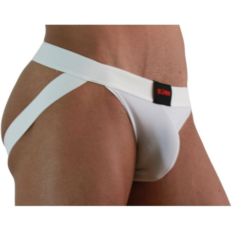 BURN 007 JOCK LYCRA BLANCO M
