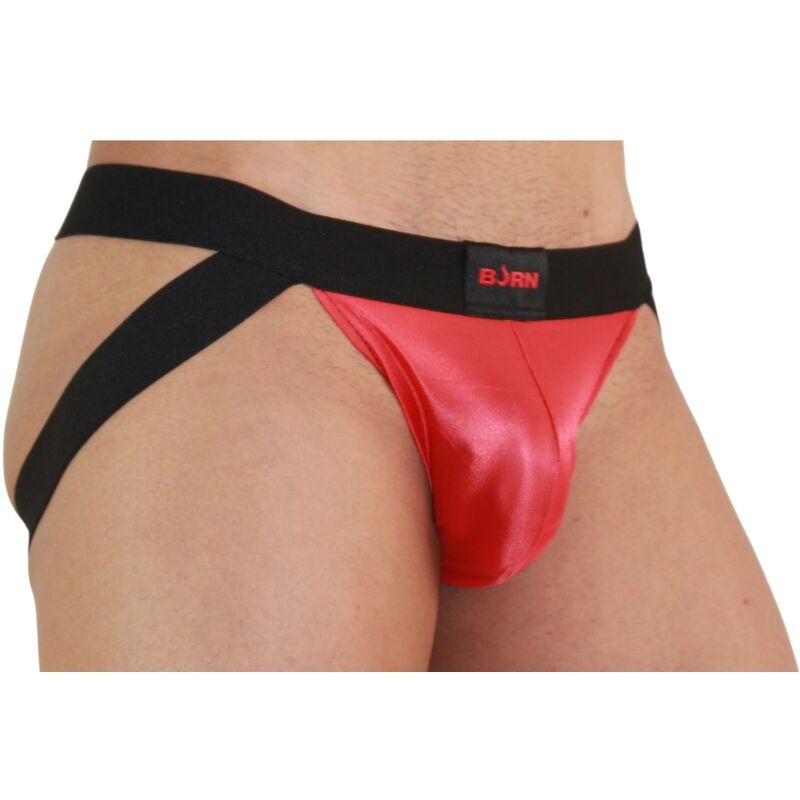 BURN 010 JOCK ROJO NEGRO M