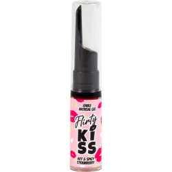 SECRETPLAY FLIRTY KISS GELES CON EFECTOS SEXO ORAL FRESA MENTA 2 x 8 GR 2