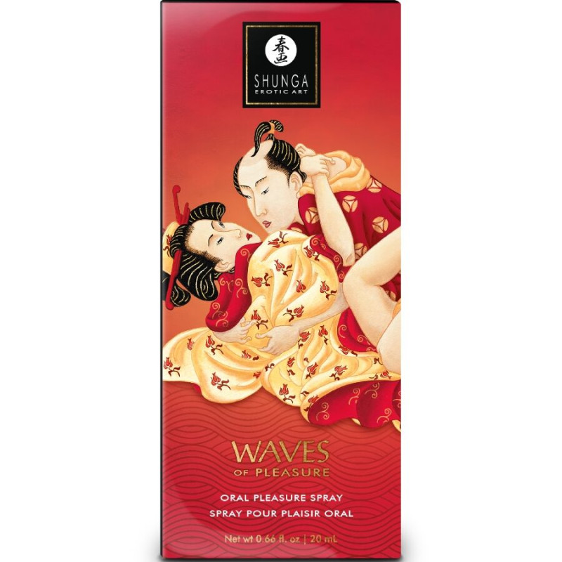 SHUNGA WAVES PLEASURE SPRAY ORAL SEDUCTOR FRESA 20 ML