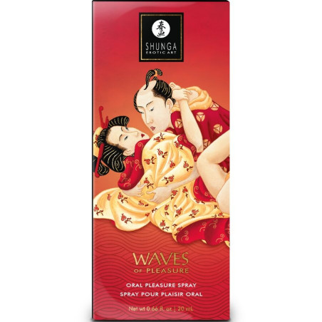 SHUNGA WAVES PLEASURE SPRAY ORAL SEDUCTOR FRESA 20 ML