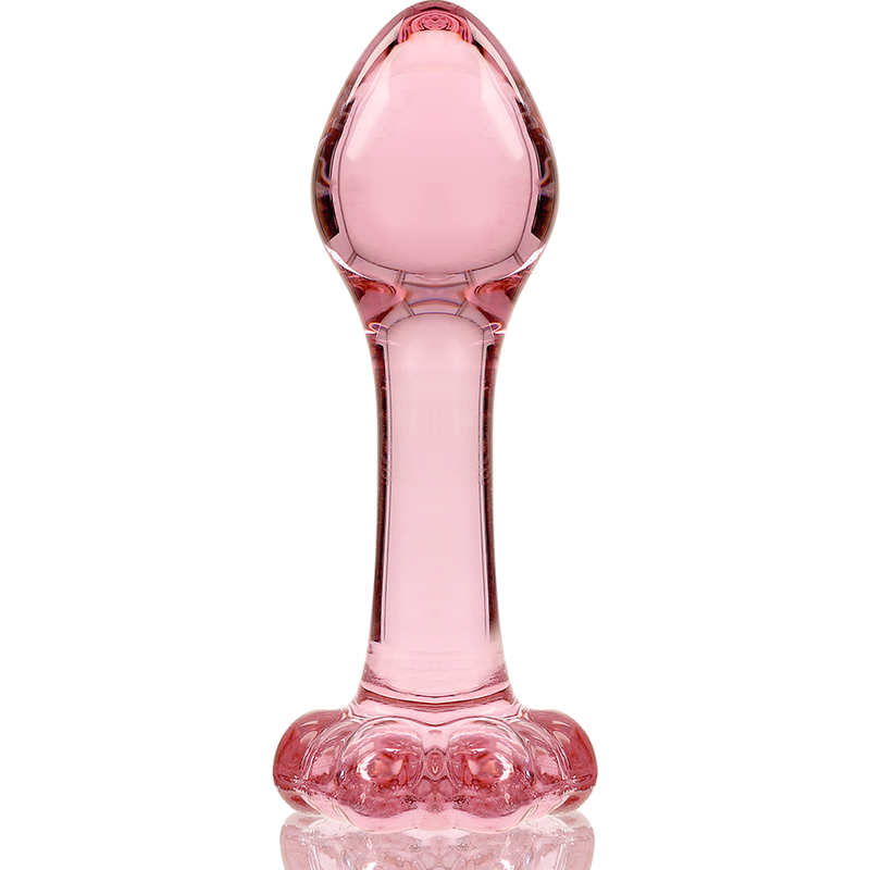 NEBULA SERIES BY IBIZA MODELO 2 PLUG CRISTAL ROSA 11 CM O 35 CM