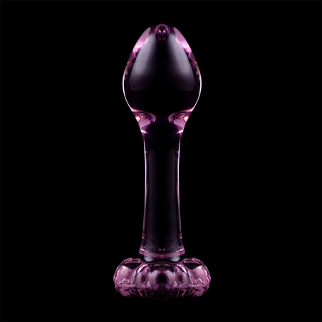 NEBULA SERIES BY IBIZA MODELO 2 PLUG CRISTAL ROSA 11 CM O 35 CM