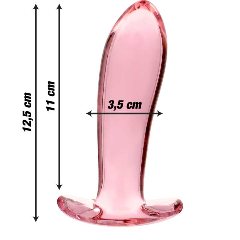NEBULA SERIES BY IBIZA MODELO 5 PLUG CRISTAL ROSA 125 CM O 35 CM