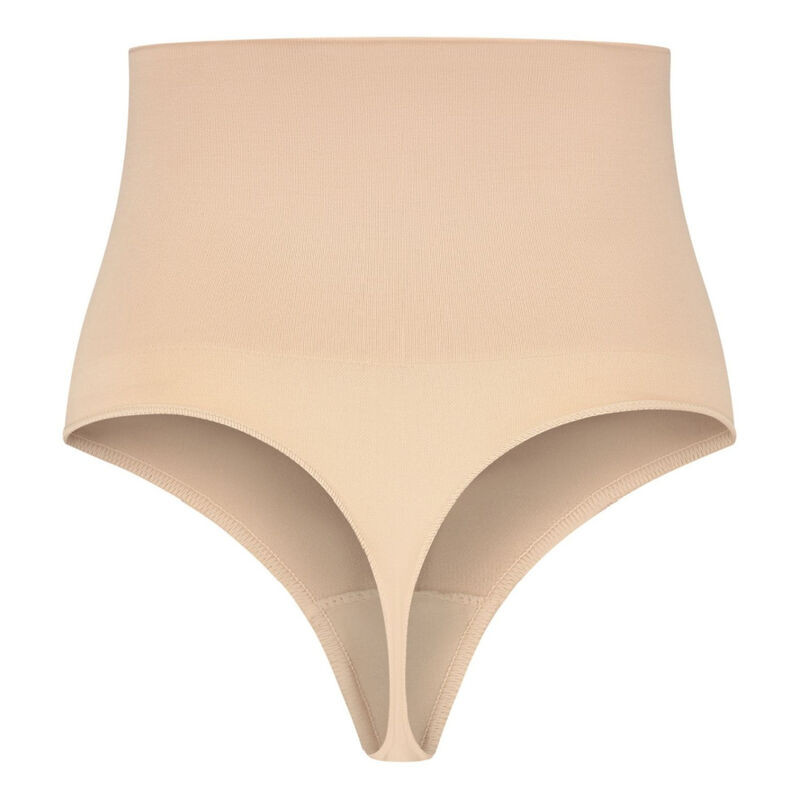 BYE BRA FAJA SIN COSTURAS ESTILO TANGA BEIGE TALLA XL
