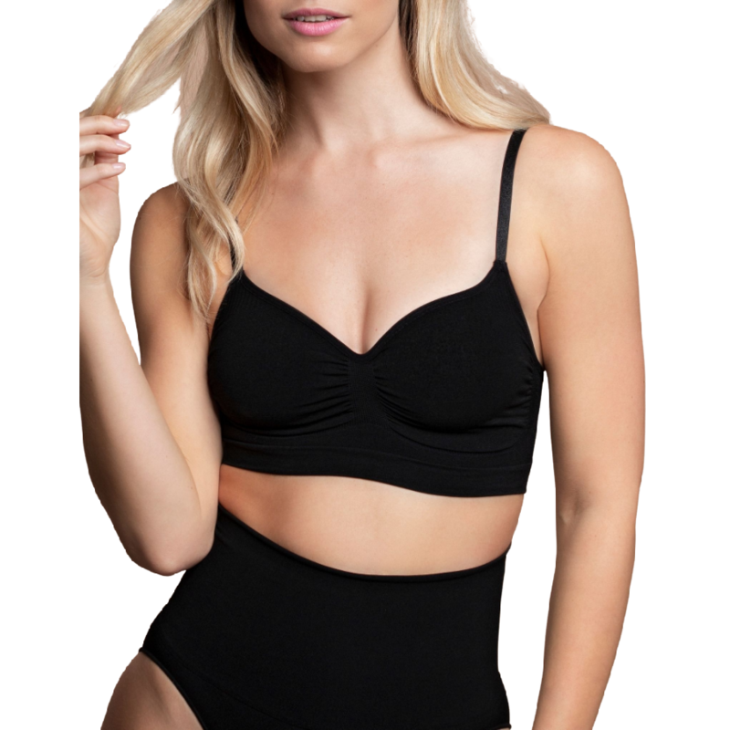 BYE BRA MEDIUM CONTROL SUJETADOR SIN COSTURAS NEGRO TALLA L