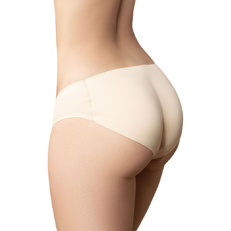 BYE BRA PANTIES BAJOS CON RELLENO NALGAS TALLA M