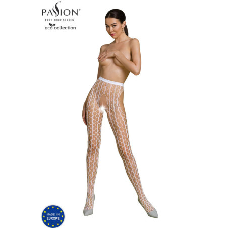 PASSION ECO COLLECTION BODYSTOCKING ECO S007 BLANCO